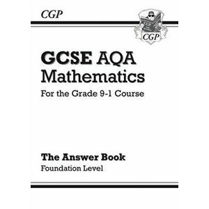 GCSE Maths AQA Answers for Workbook: Foundation - for the Grade 9-1 Course, Paperback - CGP Books imagine