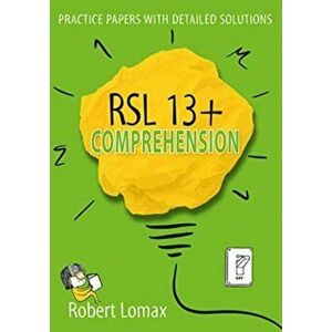 RSL 13+ Comprehension, Paperback - Robert Lomax imagine