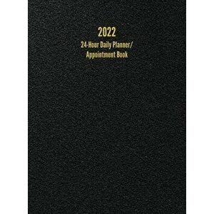 2022 24-Hour Daily Planner/ Appointment Book: Dot Grid Design (One Page per Day), Hardcover - I. S. Anderson imagine