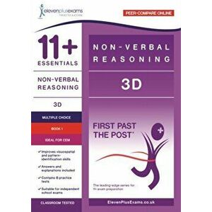 11+ Essentials - 3-D Non-verbal Reasoning Book 1 (First Past the Post) - CEM (Durham University), Paperback - *** imagine