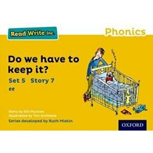 Read Write Inc. Phonics: Yellow Set 5 Storybook 7 Do We Have to Keep it?, Paperback - Gill Munton imagine