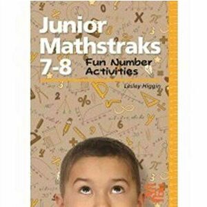 Junior Mathstraks 7-8. Fun Number Activities, Paperback - Lesley Higgin imagine
