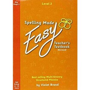 Spelling Made Easy Revised A4 Text Book Level 2, Paperback - Violet Brand imagine