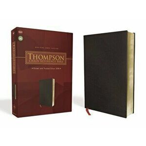 Nkjv, Thompson Chain-Reference Bible, Bonded Leather, Black, Red Letter, Bonded Leather - Frank Charles Thompson imagine