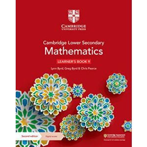 Cambridge Lower Secondary Mathematics Learner's Book 9 with Digital Access (1 Year), Paperback - Lynn Byrd imagine