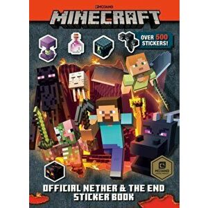 Minecraft Official the Nether and the End Sticker Book (Minecraft), Paperback - Stephanie Milton imagine