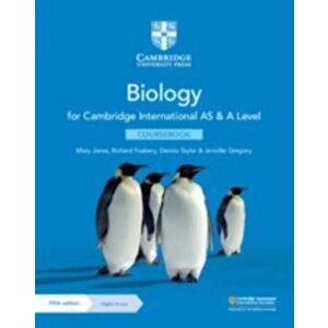 Cambridge International as & a Level Biology Coursebook with Digital Access (2 Years), Paperback - Mary Jones imagine