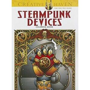 Steampunk Devices Coloring Book, Paperback - Jeremy Elder imagine