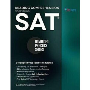 SAT Reading Comprehension Workbook: Advanced Practice Series, Paperback - Khalid Khashoggi imagine