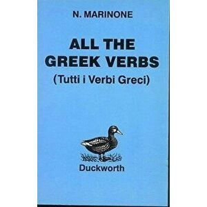 All the Greek Verbs, Paperback - N. Marinone imagine