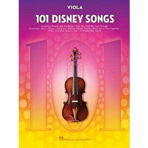 101 Disney Songs: For Viola, Paperback - Hal Leonard Corp imagine