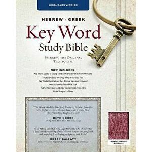 Hebrew-Greek Key Word Study Bible-KJV: Key Insights Into God's Word - Spiros Zodhiates imagine