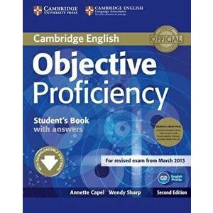 Objective Proficiency Student's Book Pack (Student's Book with Answers with Downloadable Software and Class Audio CDs (2)), Paperback - Annette Capel imagine