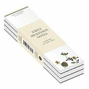 Emily Dickinson Notepads (3 Blank Notepads, 3 X 9') - Princeton Architectural Press imagine