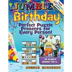 Jumble(r) Birthday: Perfect Puzzle Presents for Every Person!, Paperback - Tribune Content Agency LLC imagine