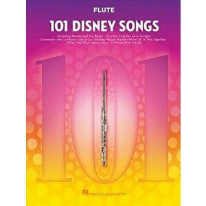 101 Disney Songs: For Flute, Paperback - Hal Leonard Corp imagine