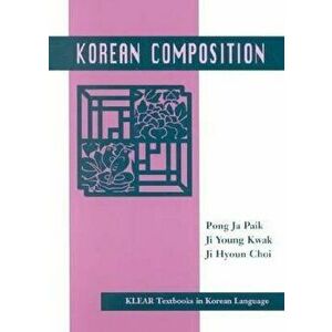 Klear: Korean Composition, Paperback - Pong Ja Paik imagine