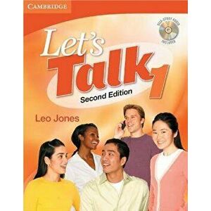 Let's Talk 1 [With CD (Audio)], Paperback - Leo Jones imagine