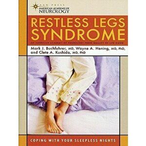 Restless Legs Syndrome, Paperback - Mark J. Buchfuhrer MD imagine