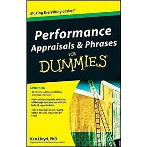 Performance Appraisals & Phrases for Dummies, Paperback - Ken Lloyd imagine