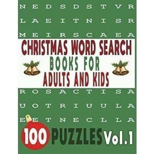 Christmas Word Search Books for Adults and Kids 100 Puzzles Vol.1 - ๋jissie Tey imagine