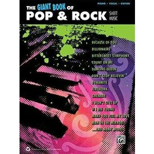 The Giant Pop & Rock Piano Sheet Music Collection: Piano/Vocal/Guitar, Paperback - Alfred Music imagine