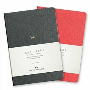 A Notebook for Bad Ideas: Red/Unlined: A Perfect Notebook in Which to Risk Imperfection, Hardcover - Hoxton Mini Press imagine