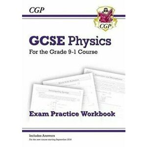 Grade 9-1 GCSE Physics Exam Practice Workbook (with answers), Paperback - *** imagine