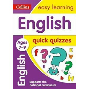 English Quick Quizzes Ages 7-9, Paperback - *** imagine