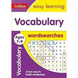 Vocabulary Word Searches Ages 7-9, Paperback - *** imagine