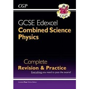 Grade 9-1 GCSE Combined Science: Physics Edexcel Complete Revision & Practice with Online Edn, Paperback - *** imagine