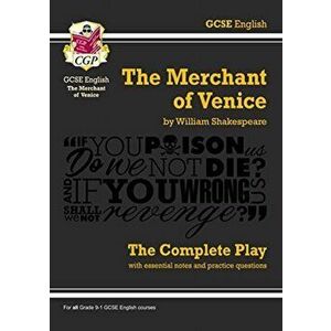 Grade 9-1 GCSE English The Merchant of Venice - The Complete Play, Paperback - *** imagine