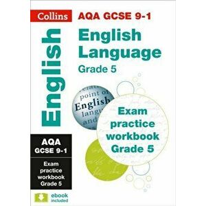 AQA GCSE 9-1 English Language Exam Practice Workbook for grade 5, Paperback - *** imagine