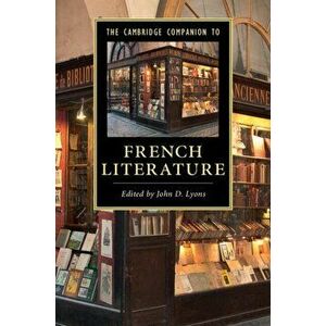 Cambridge Companion to French Literature, Paperback - *** imagine
