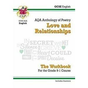 New GCSE English Literature AQA Poetry Workbook: Love & Relationships Anthology (Includes Answers), Paperback - *** imagine