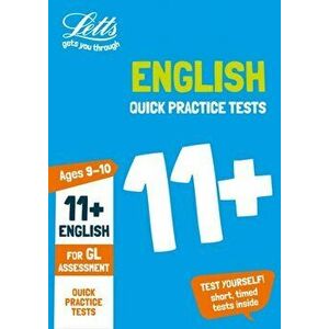 11+ English Quick Practice Tests Age 9-10 for the GL Assessment tests, Paperback - *** imagine