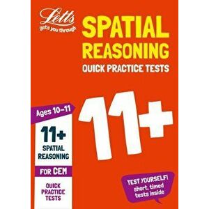 11+ Spatial Reasoning Quick Practice Tests Age 10-11 for the CEM tests, Paperback - *** imagine
