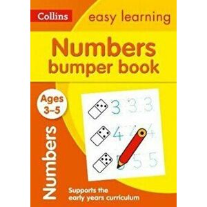 Numbers Bumper Book Ages 3-5, Paperback - *** imagine
