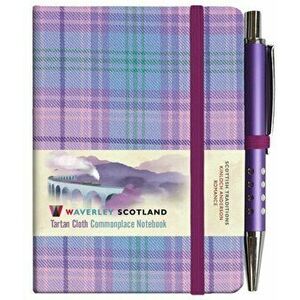 Waverley S.T. (S): Romance Mini with Pen Pocket Genuine Tartan Cloth Commonplace Notebook, Hardback - *** imagine