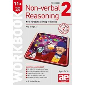 11+ Non-verbal Reasoning Year 4/5 Workbook 2. Non-verbal Reasoning Technique, Paperback - Andrea F. Richardson imagine
