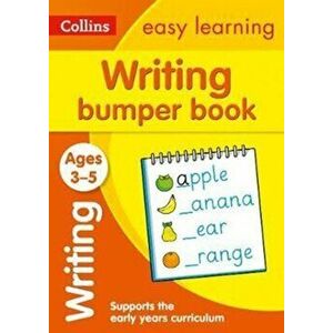 Writing Bumper Book Ages 3-5, Paperback - *** imagine