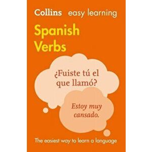 Easy Learning Spanish Verbs, Paperback - *** imagine