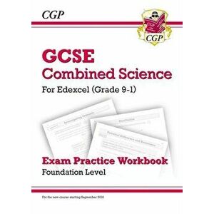Grade 9-1 GCSE Combined Science: Edexcel Exam Practice Workbook - Foundation, Paperback - *** imagine