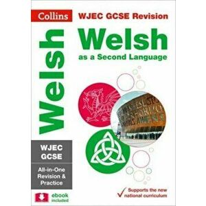 GCSE Welsh Second Language WJEC Complete Practice and Revision Guide with free online Q&A flashcard download, Paperback - *** imagine