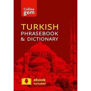 Collins Turkish Phrasebook and Dictionary Gem Edition. Essential Phrases and Words in a Mini, Travel-Sized Format, Paperback - *** imagine