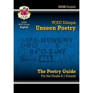 New Grade 9-1 GCSE English Literature WJEC Eduqas Unseen Poetry Guide, Paperback - *** imagine