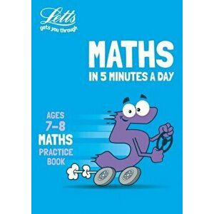 Letts Maths in 5 Minutes a Day Age 7-8, Paperback - *** imagine