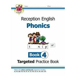 English Targeted Practice Book: Phonics - Reception Book 4, Paperback - *** imagine