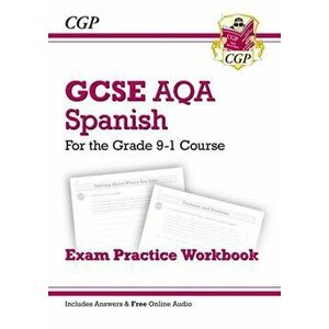 GCSE Spanish AQA Exam Practice Workbook - for the Grade 9-1 Course (includes Answers), Paperback - *** imagine