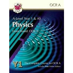 A-Level Physics for OCR A: Year 1 & AS Student Book with Online Edition, Paperback - *** imagine